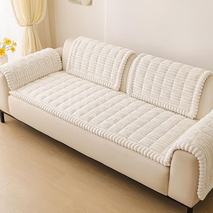 hyha Couch Covers for Dogs Washable, Non Slip Plush Dog Sofa Protectors - Image 9