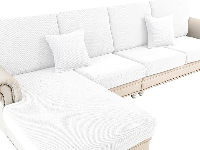 Couch Cushion Covers Seat Cushion Cover Stretch Couch Cover Separate Sectional by LA+MEACK