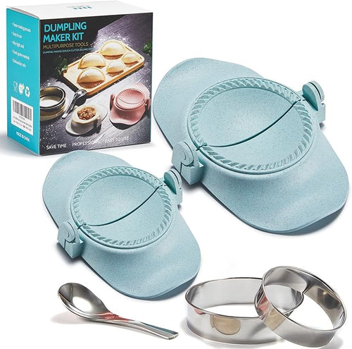 6 Inch Empanada Maker Press, Extra Large Dumpling Maker Set by MUMSUNG