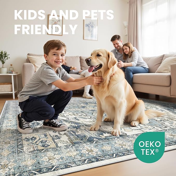 zesthome 10x12 Area Rugs-Washable Rug - Image 7