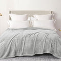 Exclusivo Mezcla Plush Fuzzy Fleece Bed Blanket Twin Size, Super Soft, Fluffy by ExclusivoMezcla