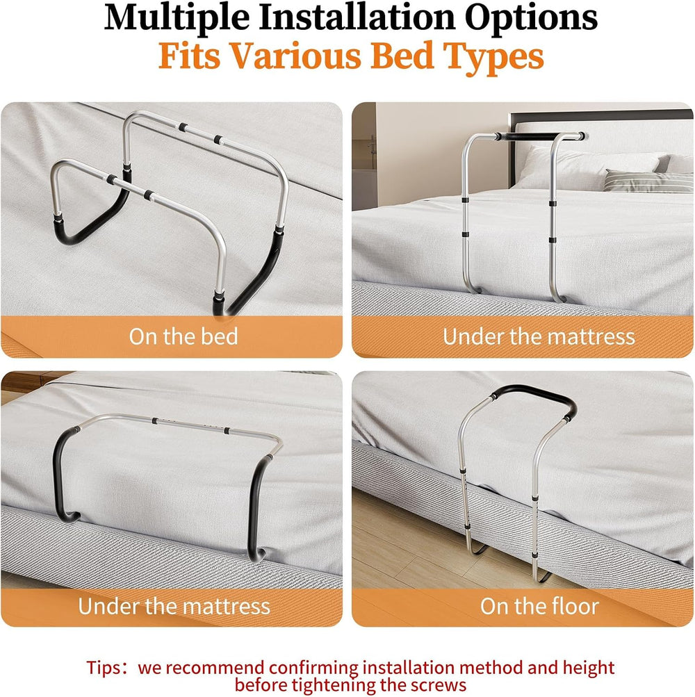 Adjustable Blanket Lifter for Bed, Non-Slip Design with 4 Clip