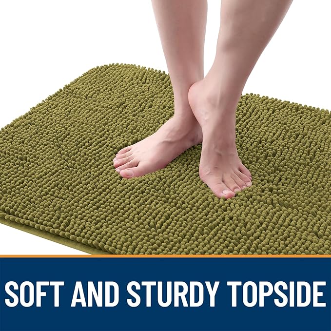 OLANLY Dog Door Mat for Muddy Paws 40x32, Absorbs Moisture and Dirt, Absorbent - Image 4