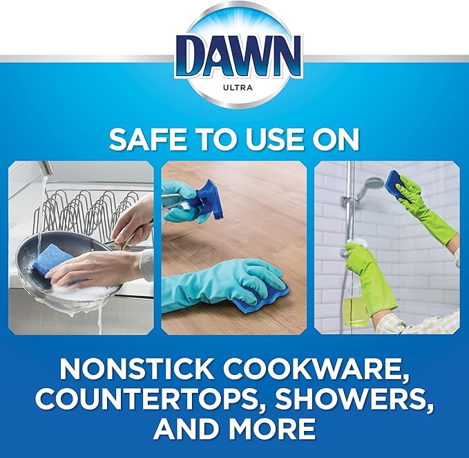 Dawn Non-Scratch Kitchen Dish Sponges - Image 4