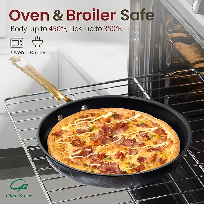 Chef Power Ceramic Cookware Sets, Cookware Set - Image 6