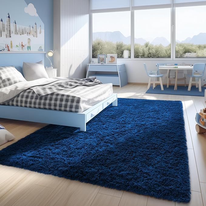 Ophanie Blue Rug, Boys 4x6 Rugs - Image 5