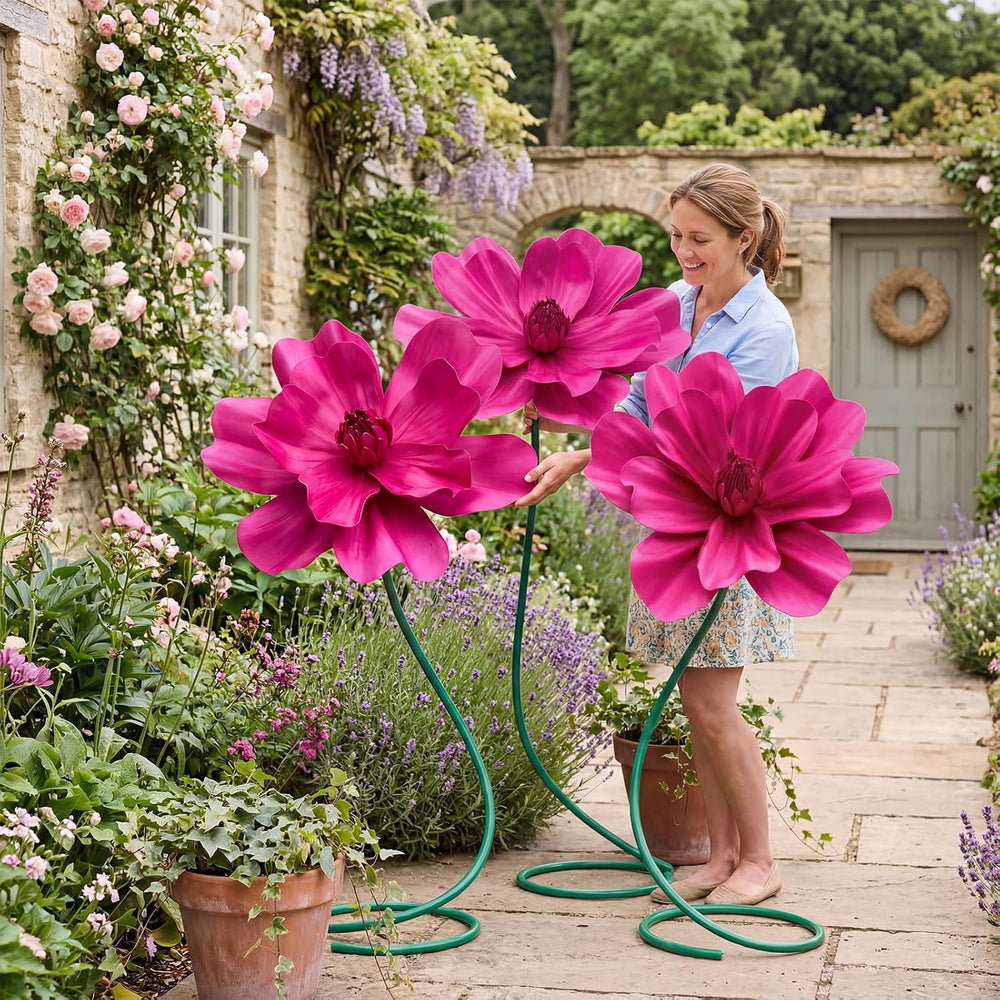 3 PCS 5ft Giant Artificial Flower for Wedding & Birthday Party
