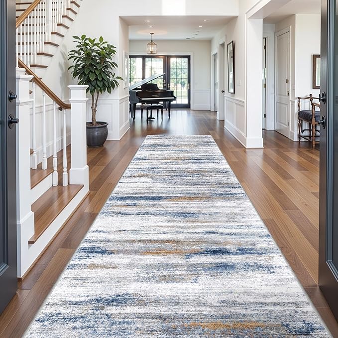 Large Runner Rugs for Hallway 4x18: Non-Slip Washable Wide Carpet - Image 2