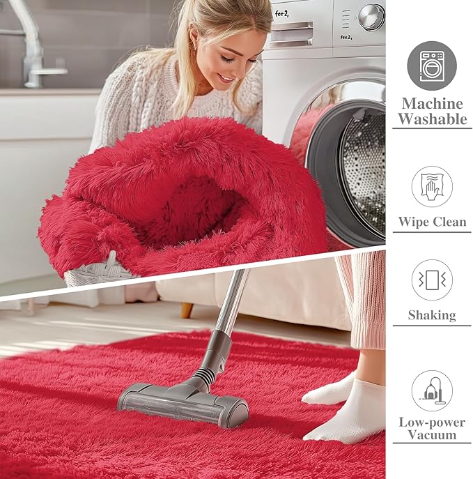 OLANLY 2x5 Machine Washable Runner Rugs - Image 2