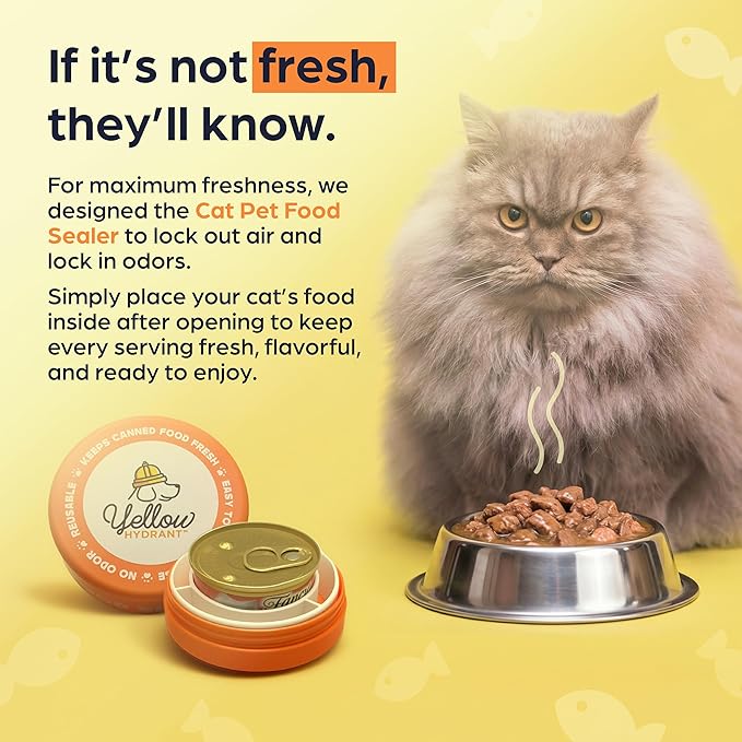 Canned Cat Food Storage Container Patent Pending Reusable Airtight Can Cover - Image 3
