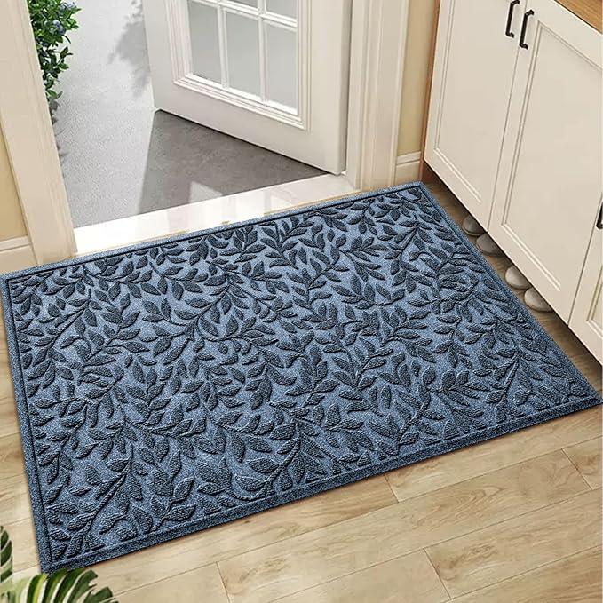Bulijojo Sturdy Front Entrance Doormats, Durable Heavy Duty Welcome Mat by ShowYourStyle