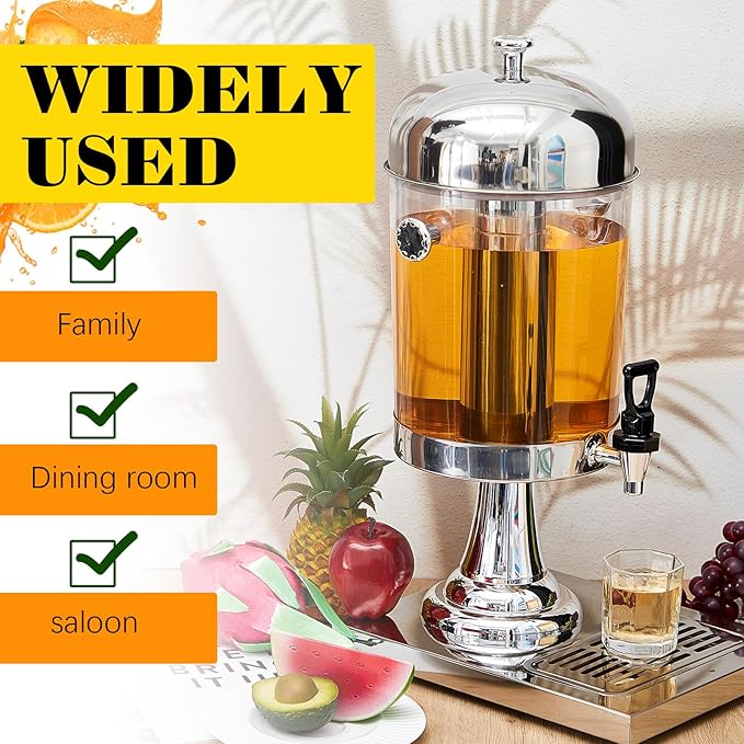 Gisafai 3 Pcs 2 Gallon Drink Dispensers - Image 3