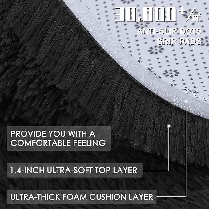OLANLY 6x11 Machine Washable Large Area Rugs - Image 8