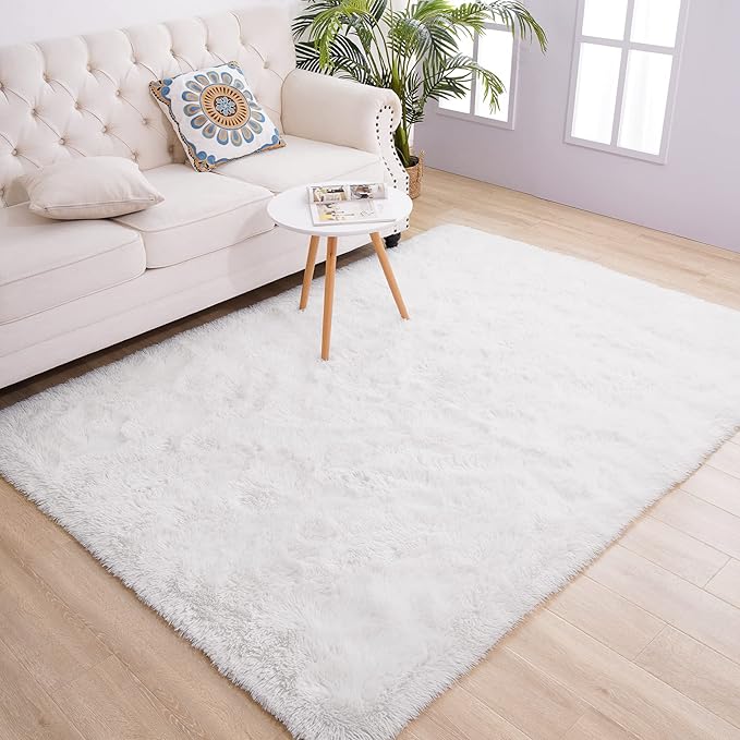 Chicrug Soft Area Rugs for Bedroom Living Room Plush Fluffy Rug 9x12 Feet - Image 8