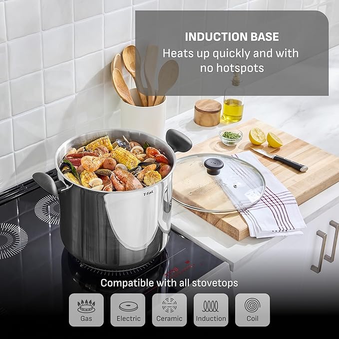 T-fal Specialty Stainless Steel 20-Quart Stock Pot - Image 4