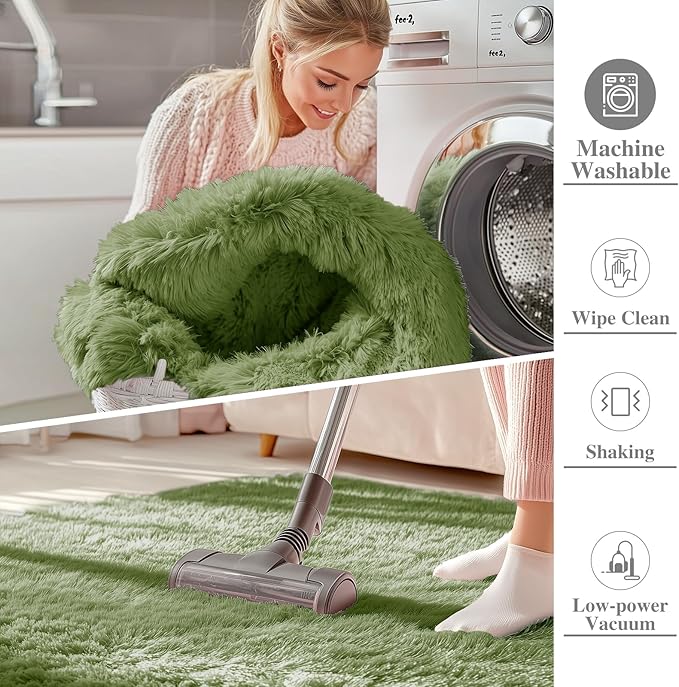 OLANLY 2x5 Machine Washable Runner Rugs - Image 2
