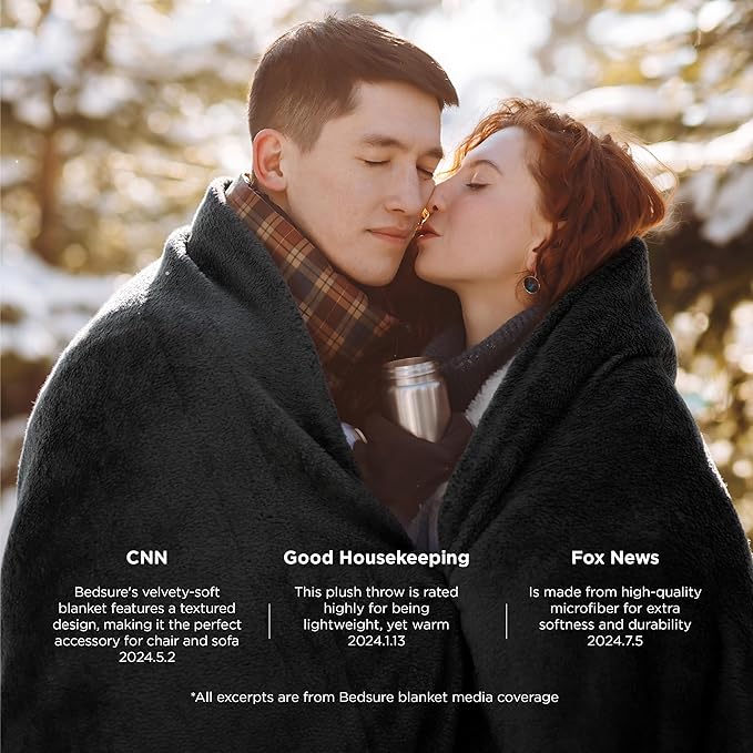 Bedsure GentleSoft Fleece Throw Blanket - Image 4