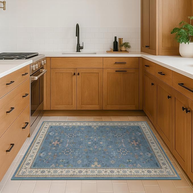 Washable 3x6 Throw Rug for Large Kitchen - Image 8