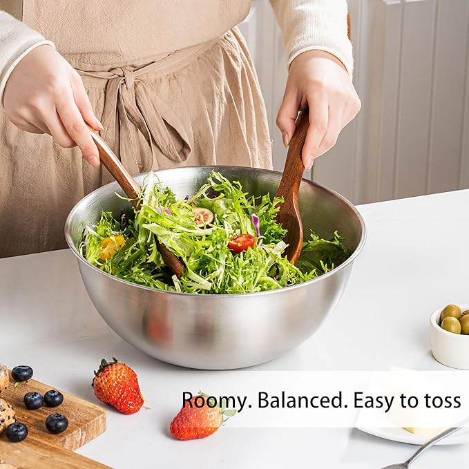 304 Stainless Steel Kitchen Colander Set, 3.5QT Colander - Image 8