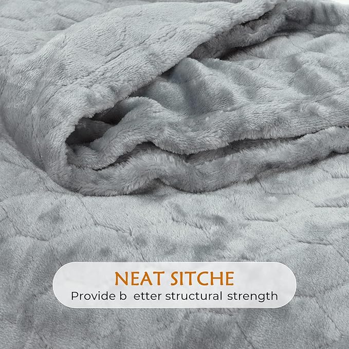 TOONOW Fleece Blanket Twin Size -320GSM Lightweight Fuzzy Soft Textured Flannel - Image 5