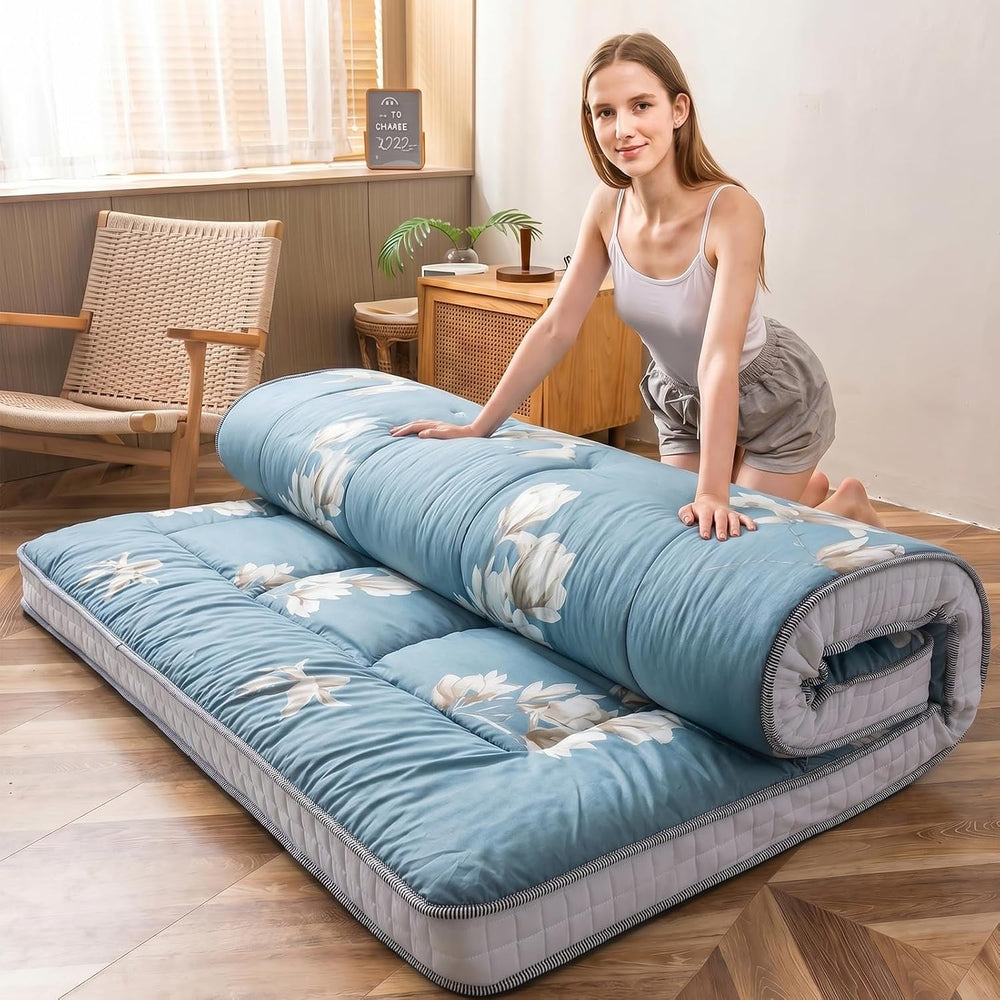 MAXYOYO Futon Mattress, Japanese Floor Mattress Folding Sleeping Pad