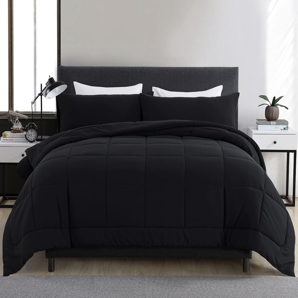 DOWNCOOL Full Size Comforter Sets -All Season Bedding Comforters with 2 Pillo...