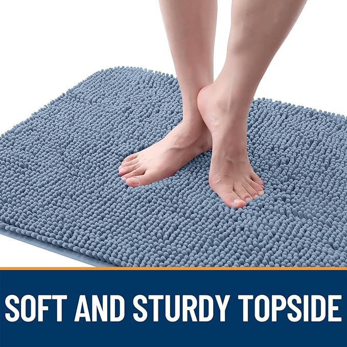 OLANLY Dog Door Mat for Muddy Paws 47x24, Absorbs Moisture and Dirt, Absorbent - Image 4
