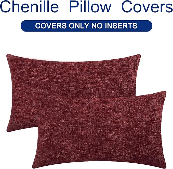 CaliTime Christmas Throw Pillow Covers Decorative 16 X 26 Inches Pack of 2 Cozy - Image 6