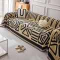 HANDONTIME Boho Geometric Couch Covers by HANDONTIME
