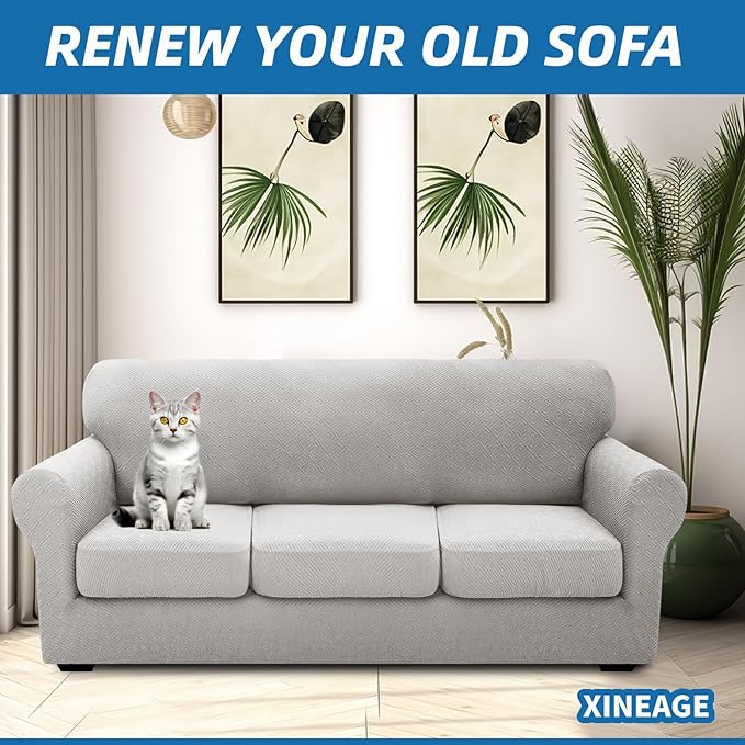 XINEAGE 2026 New 4 Pieces Couch Covers - Image 3