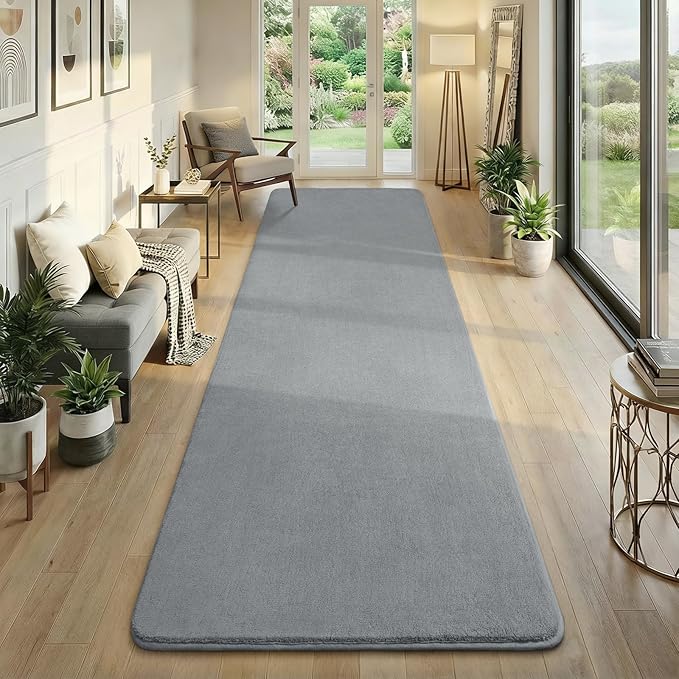 Amearea Modern Soft Hallway Runner Rug, 3x10 Feet Washable Long Runner Rugs - Image 7