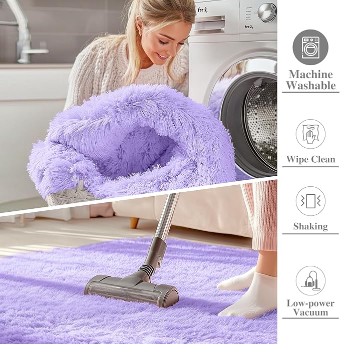 OLANLY 5x7 Machine Washable Large Area Rugs - Image 2