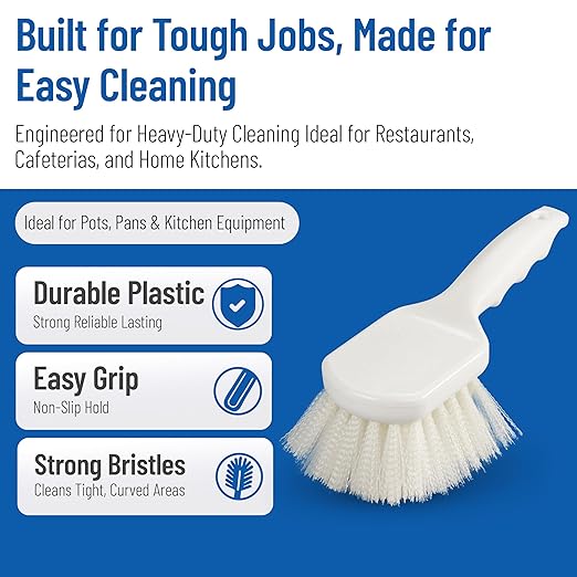 SPARTA Flo-Pac 8" Utility Scrub Brush - Image 3