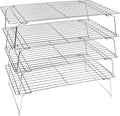 KITCHENATICS 4-Tier Stackable Cooling Racks by KITCHENATICS