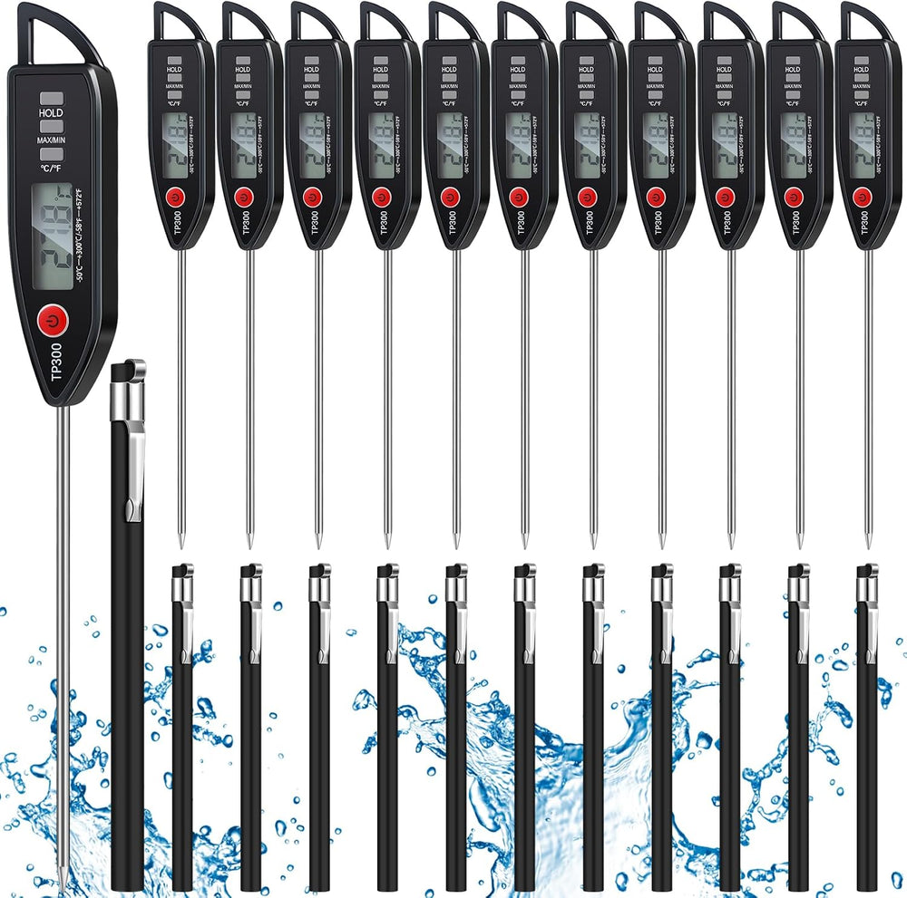 Copkim 12 Set Waterproof Food Thermometer