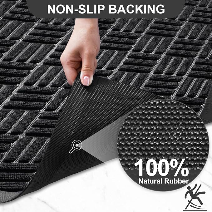 Mibao Front Door Mat, Heavy Duty Durable Welcome Mat - Image 5