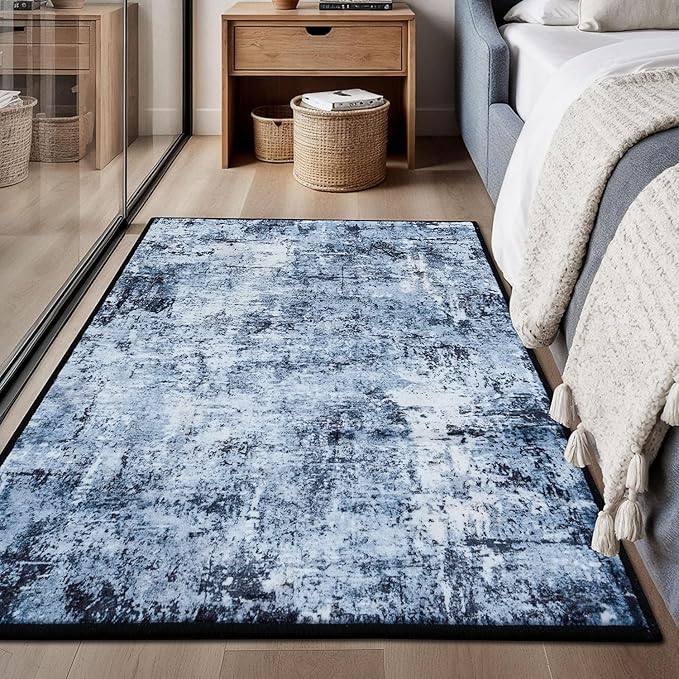Rugflix 3x5 Entrance Rugs, Entry Rug Washable Non-Slip Stain-Resistant Low Pile - Image 2