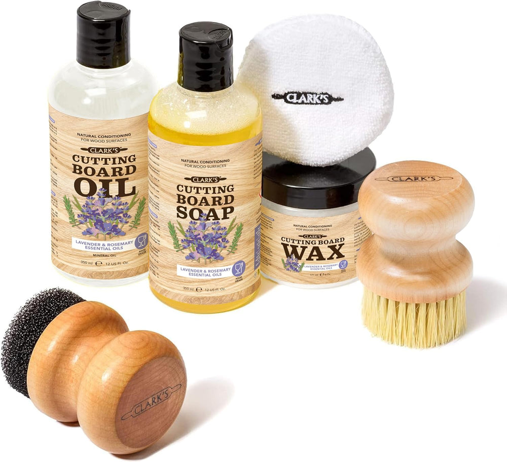 CLARK'S Cutting Board Care Kit