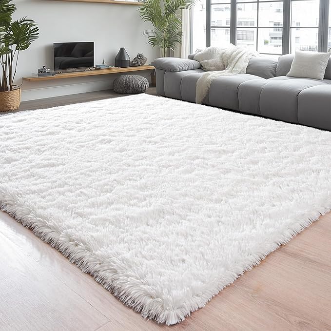 Chicrug Soft Area Rugs for Bedroom Living Room Plush Fluffy Rug 9x12 Feet by ChicrugHomeDecor