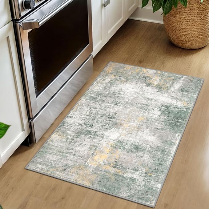 IOHOUZE Small Abstract Area Rug 2x3 Ft Entryway Rugs Washable Door Mat Indoor - Image 8