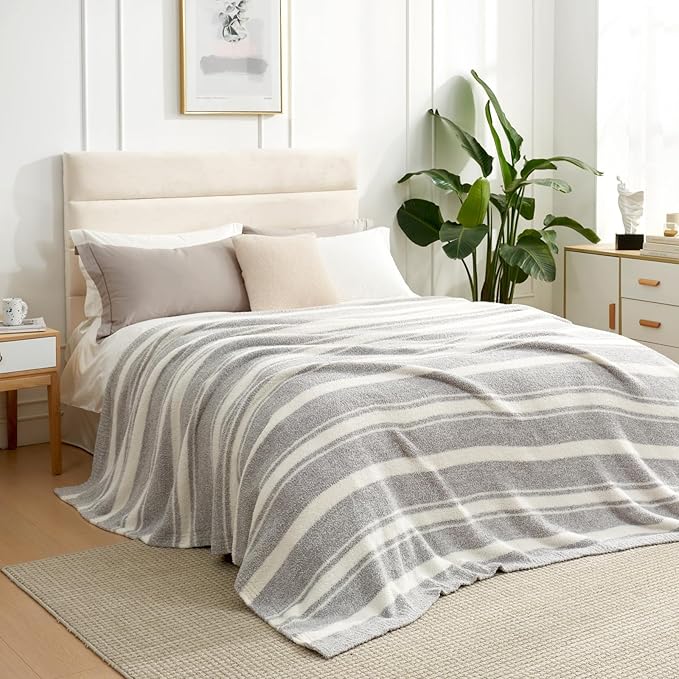 Snuggle Sac Twin Size Bedding Blankets Luxurious Microfiber, Reversible Super - Image 3