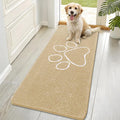 OLANLY Dog Door Mat for Muddy Paws 70x32, Paw Print Design, Absorbs Moisture by OLANLY