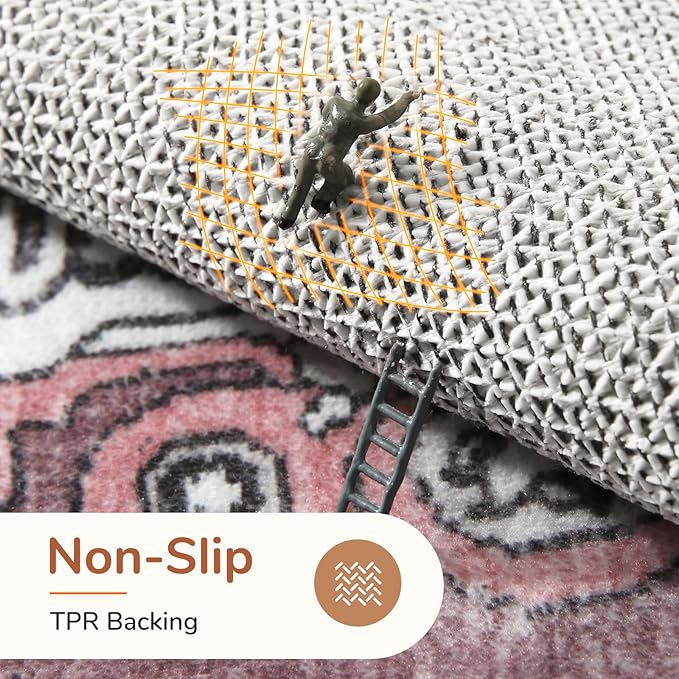 OPPODREAM Soft Area Rugs 9x12 Living Room, Washable Rugs 9x12 - Image 4