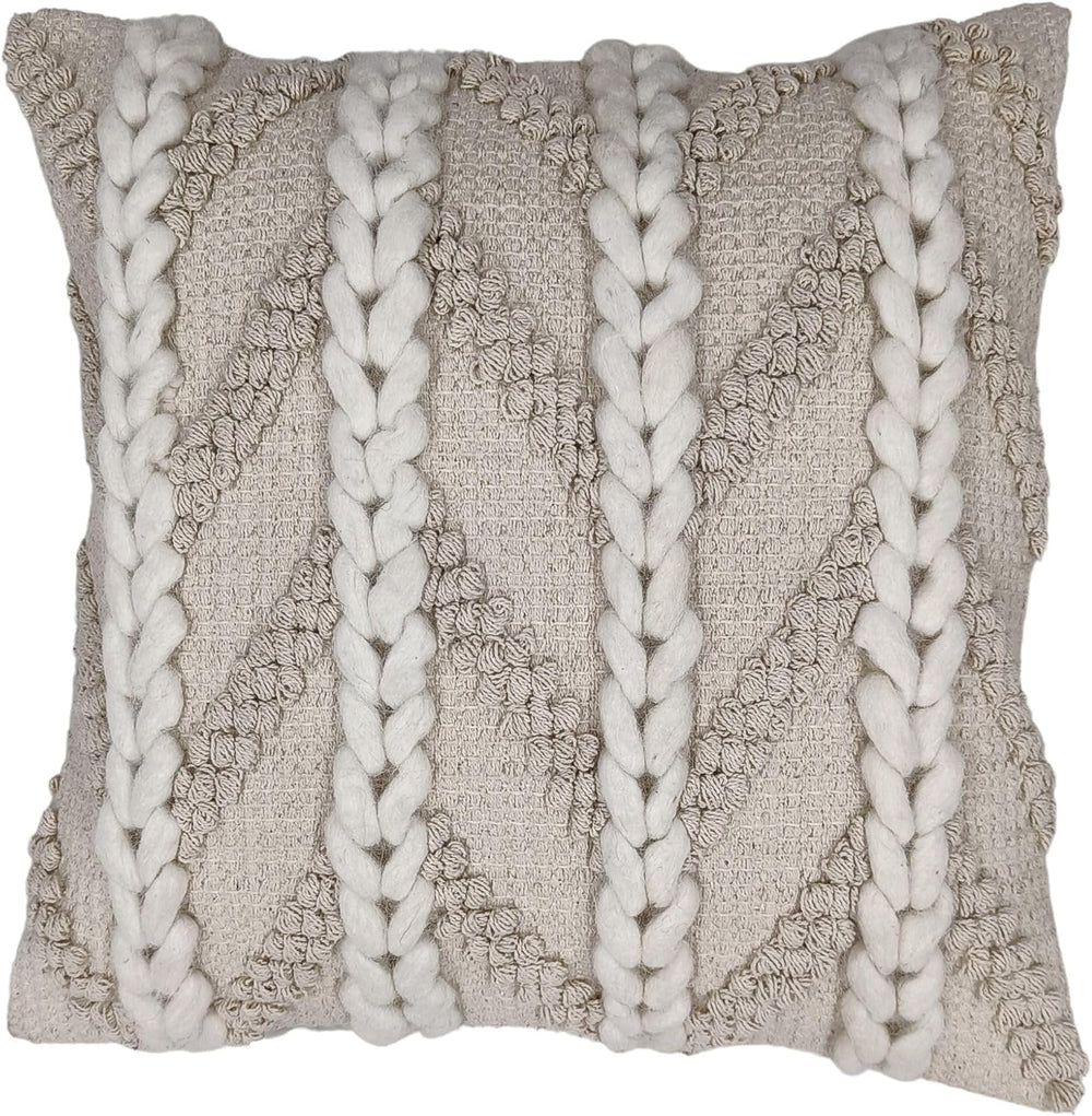 Trade Star 100% Cotton Throw Pillow Case Premium Quality Modern Super Soft De...