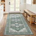 AMADA HOMEFURNISHING 2x5 Washable Runner Rug, Low-Profile Kitchen Rugs by AMADAHOMEFURNISHING