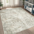 5x7 Area Rugs for Living Room Rug Washable: Abstract Rug for Dining Room by Aelenmu