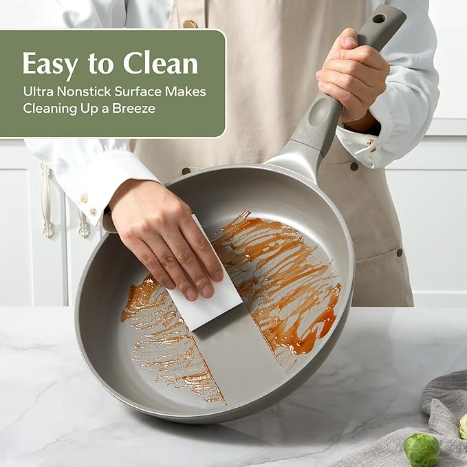 Redchef Non Stick Frying Pans, Ceramic Pan, Non-toxic Healty Skillet Omelet Pan - Image 6
