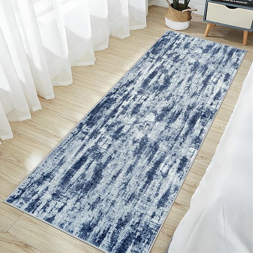 2'6''x8' Runner Rugs Washable Rug: Modern Abstract Living Room Rug Soft - Image 2