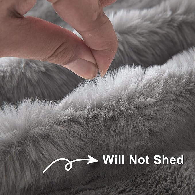 HANDONTIME Faux Fur Plush Sofa Covers - Image 3