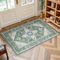 AMADA HOMEFURNISHING 2x4 Washable Area Rug, Low-Profile Entryway Rug by AMADAHOMEFURNISHING